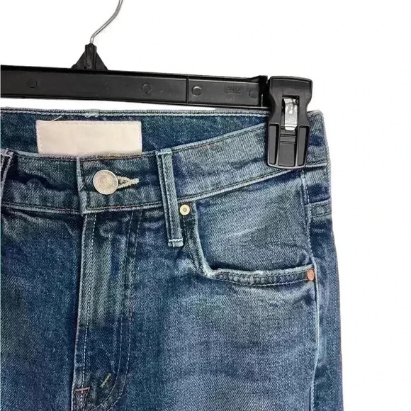 MOTHER SUPERIOR The Flirt Ankle Jeans Testing The Waters Wash Size 23 Distresse - Picture 5 of 12